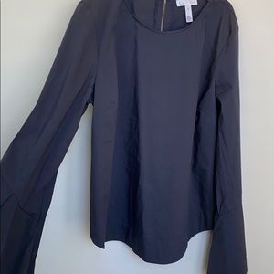 Dark blue blouse